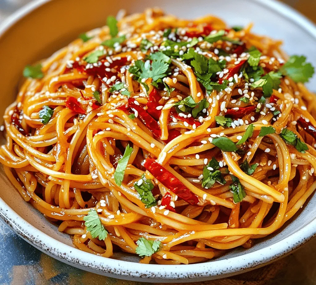 If you’re in search of a quick and flavorful dish that promises to tantalize your taste buds, look no further than Fiery Garlic Noodles. This dish seamlessly combines the comforting textures of noodles with a bold, spicy kick, making it a favorite among food enthusiasts. The appeal of Fiery Garlic Noodles lies not only in their robust flavors but also in their versatility; you can customize them to suit your spice tolerance and personal palate.