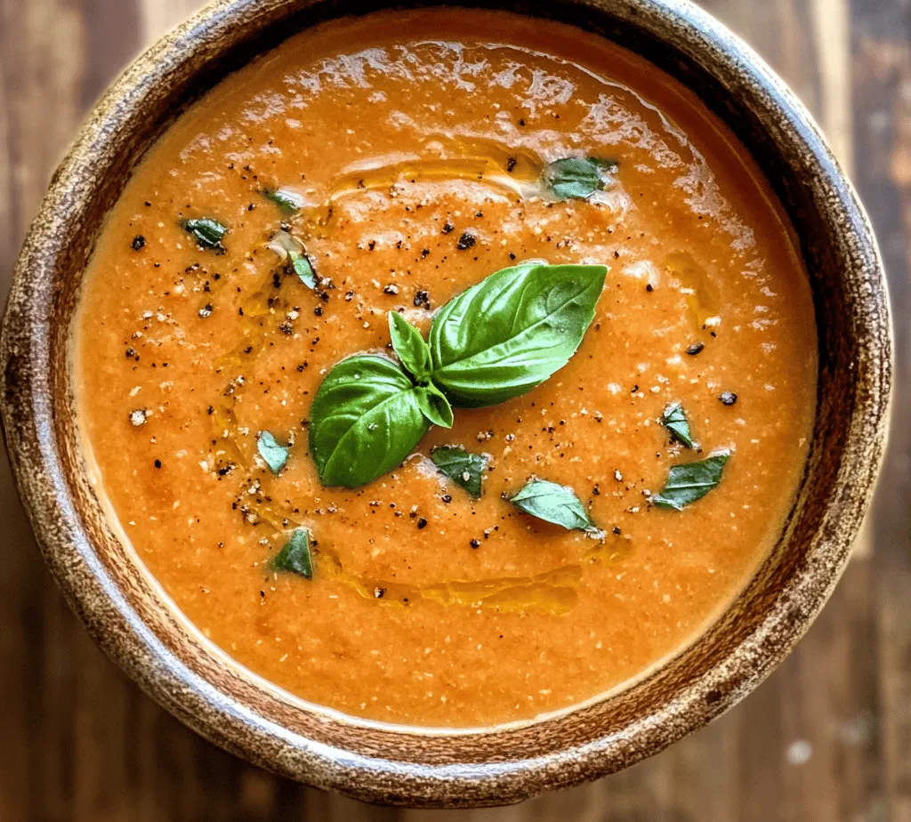 There’s something undeniably comforting about a warm bowl of creamy roasted garlic tomato soup. This delicious dish has a way of wrapping you in warmth, making it the perfect companion for chilly evenings or rainy afternoons. With its rich flavors and velvety texture, this soup is not only a treat for the taste buds but also a celebration of wholesome ingredients. The beauty of creamy roasted garlic tomato soup lies in its versatility; it can cater to traditional palates and vegan diets alike, ensuring that everyone at the table can enjoy a delightful bowl of goodness.