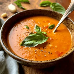 There’s something undeniably comforting about a warm bowl of creamy roasted garlic tomato soup. This delicious dish has a way of wrapping you in warmth, making it the perfect companion for chilly evenings or rainy afternoons. With its rich flavors and velvety texture, this soup is not only a treat for the taste buds but also a celebration of wholesome ingredients. The beauty of creamy roasted garlic tomato soup lies in its versatility; it can cater to traditional palates and vegan diets alike, ensuring that everyone at the table can enjoy a delightful bowl of goodness.