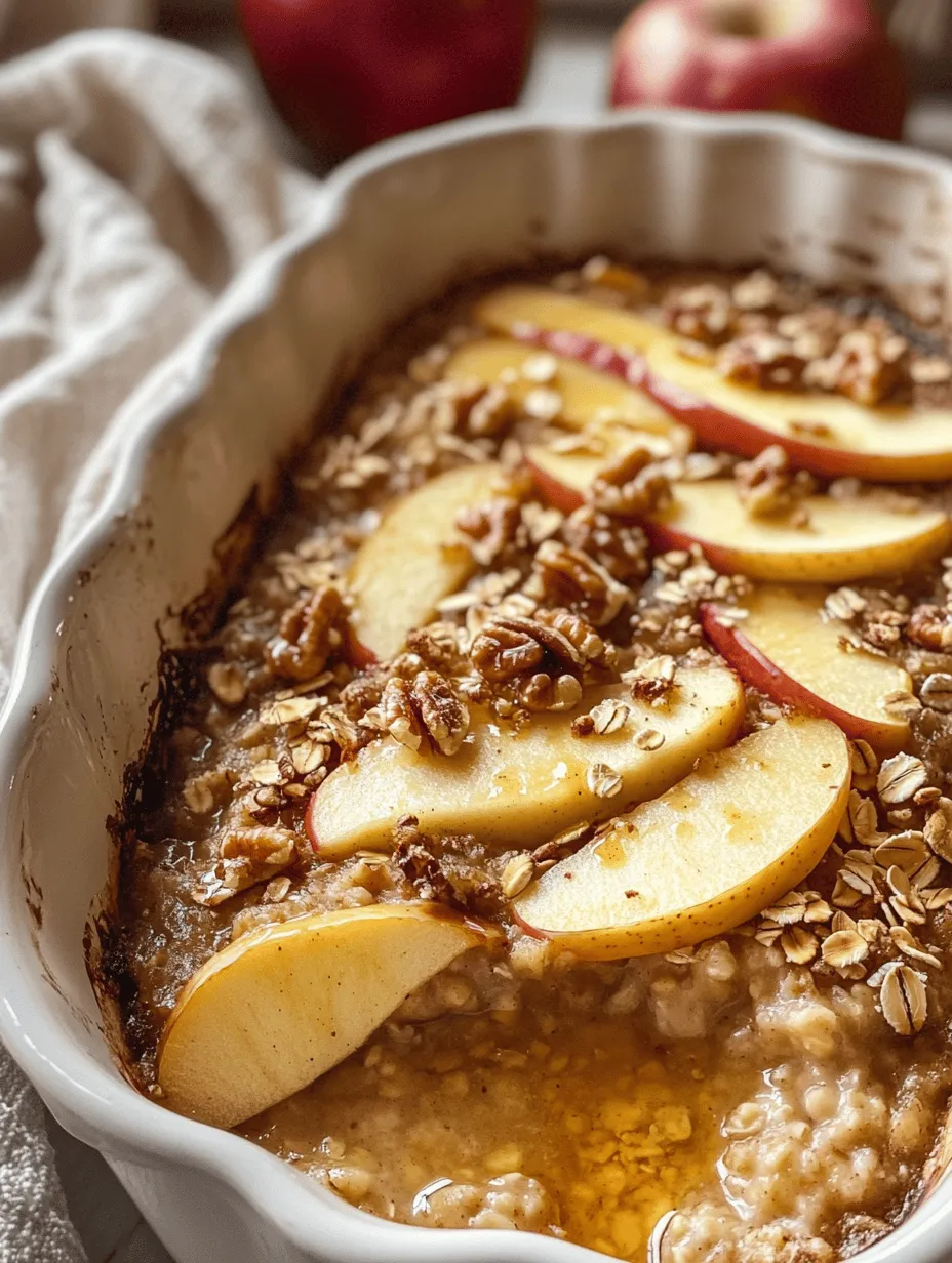 In today’s fast-paced world, breakfast often becomes an overlooked meal, yet it holds significant importance in setting the tone for a productive day. A healthy breakfast can boost energy levels, improve concentration, and provide essential nutrients that our bodies need after hours of fasting. Among the myriad of breakfast options available, the Healthy Apple Oatmeal Breakfast Bake stands out as a wholesome choice that beautifully combines taste and nutrition.