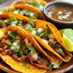 Birria tacos are an explosion of flavor that encapsulate the essence of Mexican cuisine, making these delectable bites a must-try for food enthusiasts around the world. Originating from the state of Jalisco, Birria is traditionally a slow-cooked stew made from meat, often goat or beef, which is marinated in a vibrant blend of spices and chilies. Served with warm tortillas and a variety of accompaniments, these tacos have gained immense popularity, transcending their humble beginnings to become a favorite street food and a staple in many households.