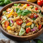 If you're seeking a dish that embodies the essence of summer with a refreshing twist, look no further than the Zesty Lemon Basil Pasta Salad. This vibrant salad is a celebration of flavors, blending the zesty brightness of fresh lemons with the aromatic essence of basil, creating a dish that is not only delicious but also visually appealing. Perfect for picnics, potlucks, or a light weeknight dinner, this pasta salad captures the joy of seasonal ingredients and healthy eating, making it a go-to choice for anyone looking to elevate their culinary repertoire.