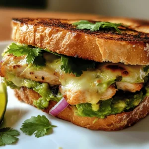 To truly appreciate the Chicken Avocado Melt Sandwich, it's essential to understand the role of each ingredient that contributes to its unique flavor profile and nutritional value. Let's explore the key components that make this sandwich a standout option.