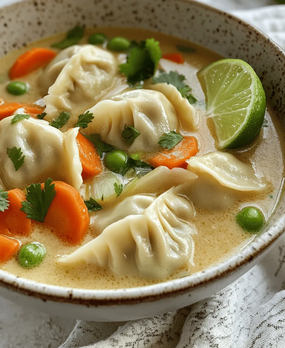 Currylicious Dumpling Delight Soup is a culinary masterpiece that beautifully marries the rich, warming flavors of curry with the comforting texture of dumplings. This dish not only warms the soul but also tantalizes the taste buds, making it a favorite among food enthusiasts. Its appeal lies in the harmonious combination of spices and textures, offering a delightful experience that can be enjoyed year-round. Whether you're seeking a hearty meal on a chilly night or a nourishing dish to share with friends and family, this soup is sure to impress.