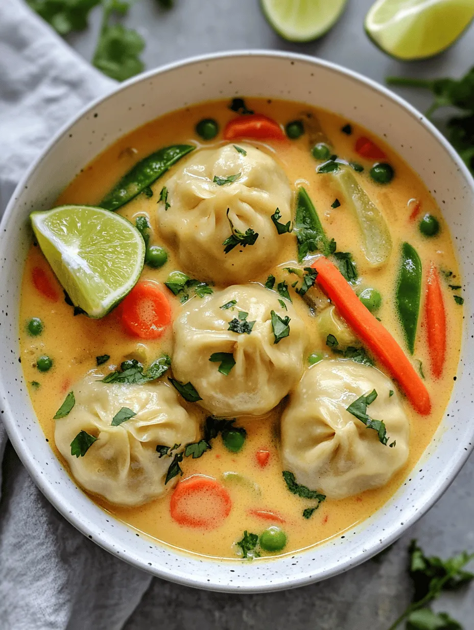 Currylicious Dumpling Delight Soup is a culinary masterpiece that beautifully marries the rich, warming flavors of curry with the comforting texture of dumplings. This dish not only warms the soul but also tantalizes the taste buds, making it a favorite among food enthusiasts. Its appeal lies in the harmonious combination of spices and textures, offering a delightful experience that can be enjoyed year-round. Whether you're seeking a hearty meal on a chilly night or a nourishing dish to share with friends and family, this soup is sure to impress.