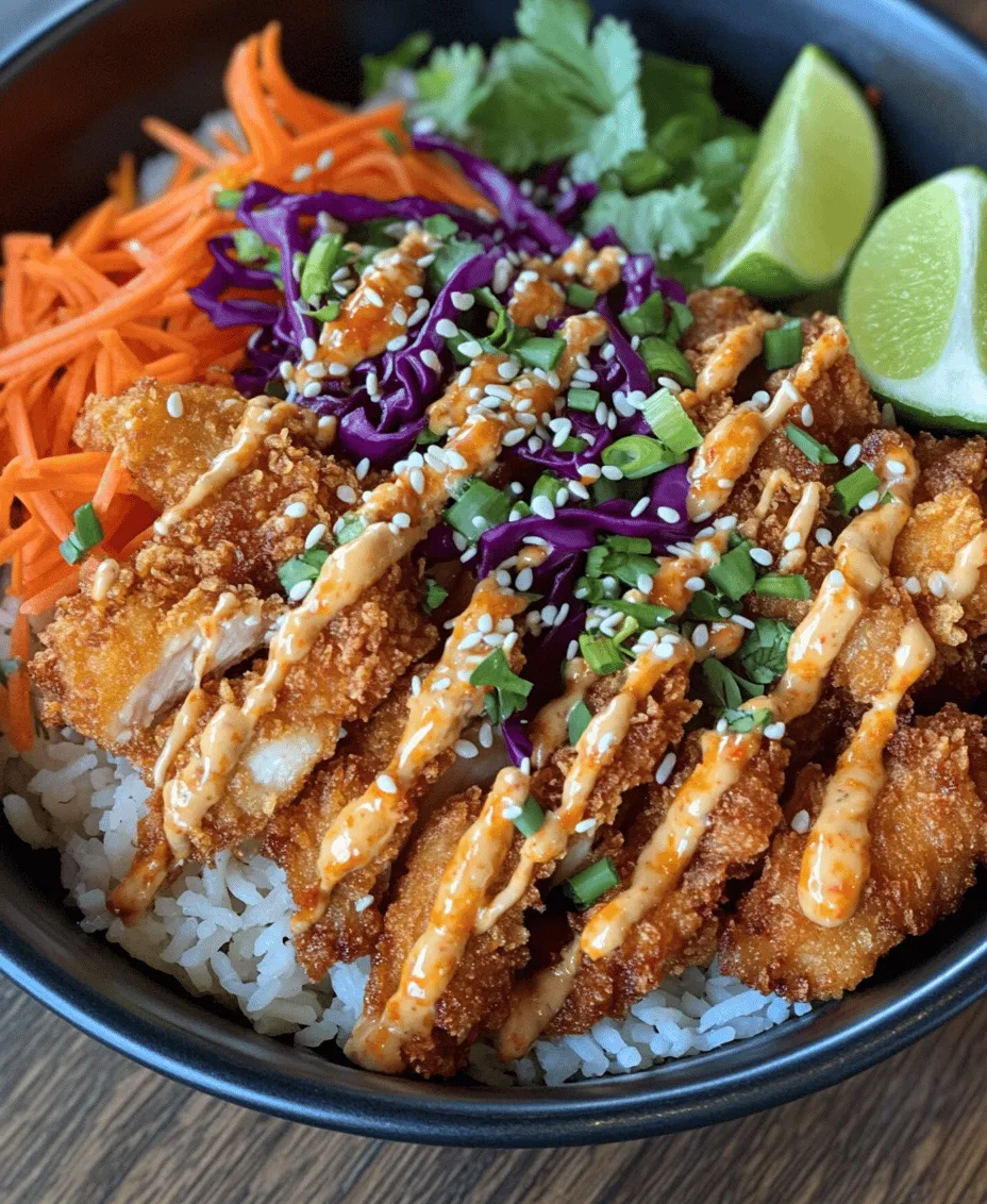 Welcome to the vibrant and flavorful world of Asian-inspired cuisine, where each dish tells a story through its unique combination of textures and flavors. One dish that stands out in this culinary landscape is the Bang Bang Chicken Bowl. This creation is a delightful medley of crispy chicken, fresh vegetables, and a creamy, spicy sauce that has captivated the taste buds of many. Whether you're looking for a quick weeknight dinner or a dish that will impress at your next gathering, the Bang Bang Chicken Bowl is a fantastic choice.