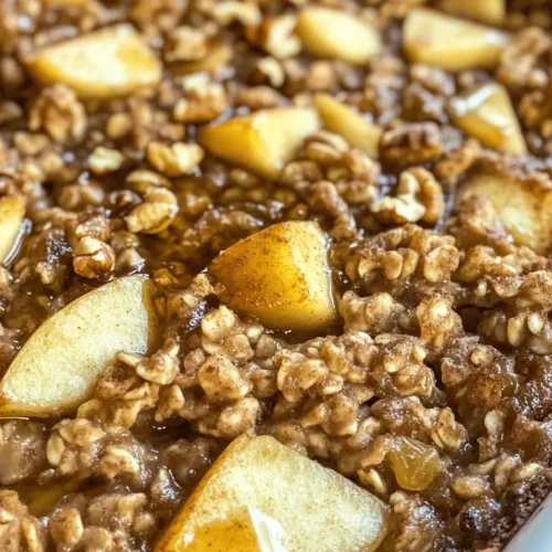 In the hustle and bustle of modern life, a wholesome breakfast is often overlooked, yet it plays a crucial role in setting the tone for a productive day. A nutritious breakfast fuels your body with energy, helps improve concentration, and enables better decision-making throughout the day. Among the myriad of breakfast options, the Irresistible Healthy Apple Oatmeal Breakfast Bake stands out as a delightful choice that combines flavor, nutrition, and convenience.