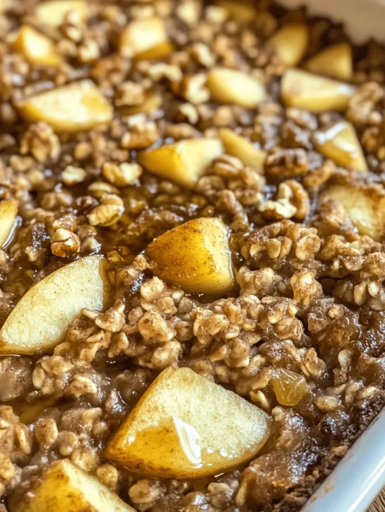 In the hustle and bustle of modern life, a wholesome breakfast is often overlooked, yet it plays a crucial role in setting the tone for a productive day. A nutritious breakfast fuels your body with energy, helps improve concentration, and enables better decision-making throughout the day. Among the myriad of breakfast options, the Irresistible Healthy Apple Oatmeal Breakfast Bake stands out as a delightful choice that combines flavor, nutrition, and convenience.