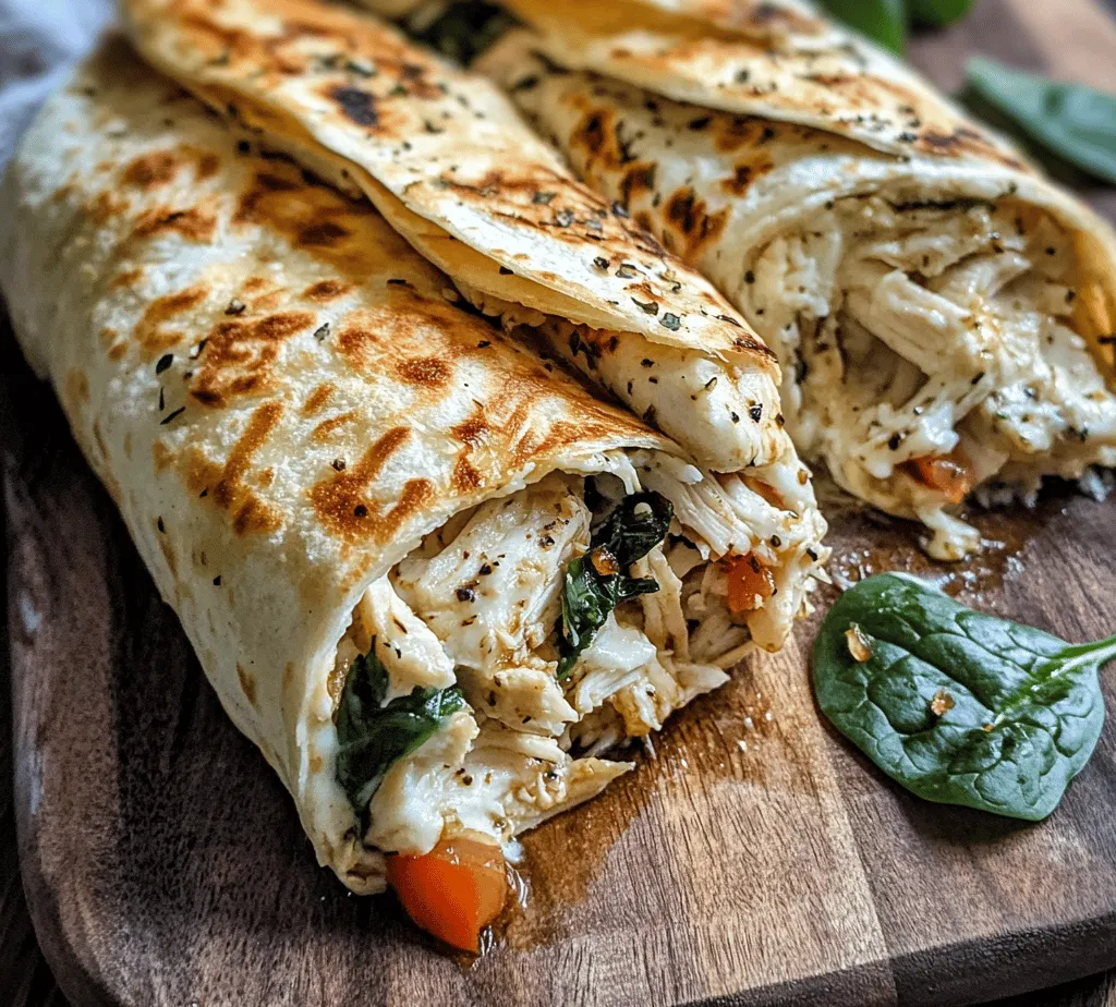 If you’re looking for a delicious and satisfying meal that can be whipped up in no time, look no further than Cheesy Garlic Chicken Wraps. This recipe combines tender, flavorful chicken with creamy cheese and bold garlic, all wrapped in a soft tortilla. Perfect for a quick lunch, dinner, or even a snack, these wraps are not only easy to prepare but also packed with flavor, making them an ideal choice for both busy weeknights and casual gatherings.
