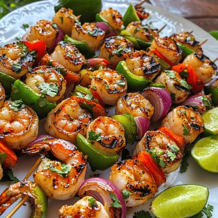 As summer approaches, it’s time to embrace the season of grilling, vibrant flavors, and outdoor feasts. One dish that perfectly encapsulates these elements is the Juicy Margarita Grilled Shrimp Kabobs. This delightful recipe marries the succulence of shrimp with the zesty brightness of citrus and aromatic spices, creating a dish that is not only visually appealing but also bursting with flavor. Whether you're hosting a backyard barbecue, planning a casual dinner with friends, or simply looking for a new way to enjoy seafood, these kabobs are an excellent choice that promises to impress.