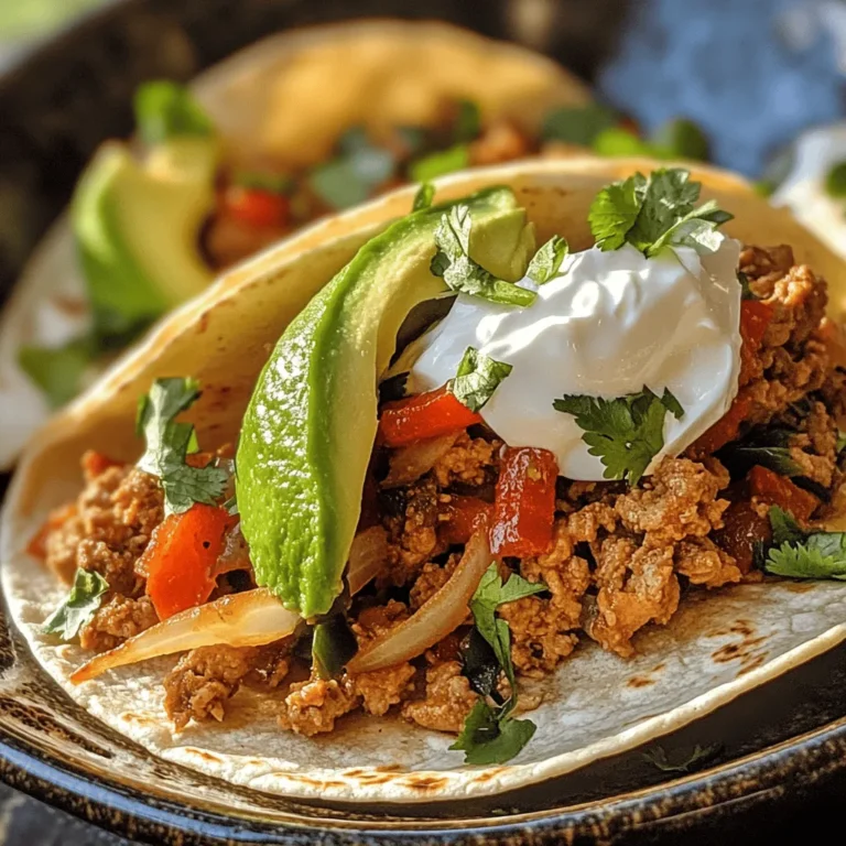 Ground turkey is a lean protein that has gained popularity over the years as a healthier alternative to beef or pork. It’s known for its mild flavor, which allows it to absorb the spices and ingredients it’s cooked with, making it an ideal base for many recipes, especially tacos. One of the most significant advantages of ground turkey is its low-fat content. According to the USDA, a 3-ounce serving of ground turkey contains about 170 calories and only 8 grams of fat, compared to the 25 grams of fat typically found in ground beef. This makes it a heart-healthy option for those looking to reduce their fat intake while still enjoying flavorful meals.