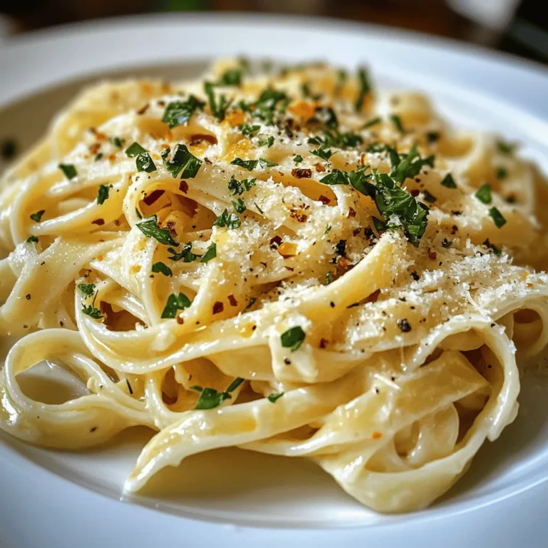 There are few dishes as universally loved as pasta, and among the myriad of recipes available, Savory Garlic Parmesan Pasta stands out for its simple yet indulgent charm. This dish is not only a feast for the taste buds but also a delight for those who cherish the art of cooking without spending hours in the kitchen. With its creamy sauce and aromatic garlic flavor, it captivates both casual diners and gourmet enthusiasts alike.