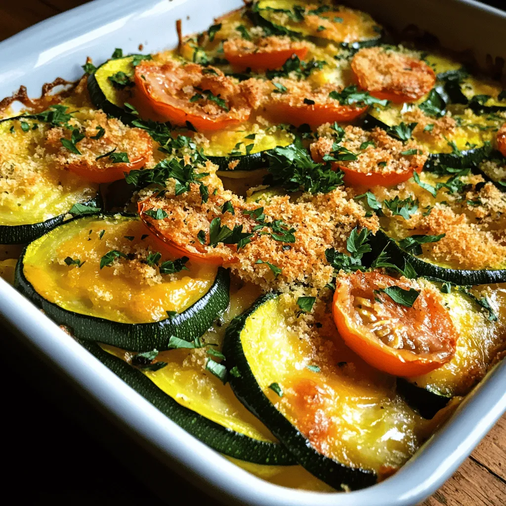 As the warmth of summer ushers in an abundance of fresh produce, there’s no better way to celebrate the season than with a hearty Zucchini and Squash Casserole. This delightful dish is not only a feast for the eyes but also a mouthwatering combination of flavors and textures that will satisfy both vegetarians and meat-lovers alike. With its creamy consistency, vibrant colors, and aromatic herbs, this casserole captures the essence of comfort food while showcasing the best seasonal vegetables.