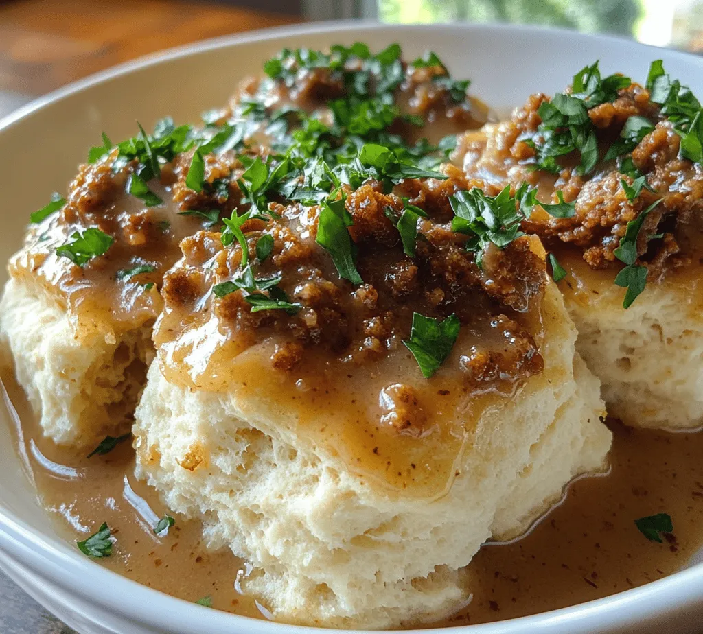 If you’re looking for a dish that embodies the essence of comfort food, look no further than Chorizo Crumble Biscuits & Creamy Gravy. This delightful recipe combines the rich, spicy flavors of chorizo sausage with fluffy, buttery biscuits, creating a mouthwatering meal perfect for breakfast or brunch gatherings. The harmonious blend of textures and tastes not only makes this dish a crowd-pleaser but also elevates a traditional Southern classic into something uniquely vibrant and delicious.
