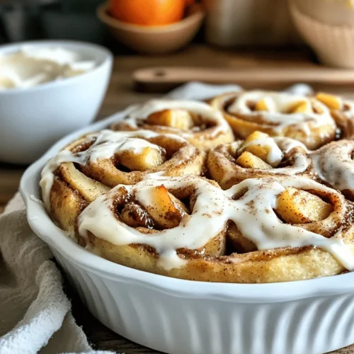 Thereās something undeniably comforting about the aroma of freshly baked apple cinnamon rolls wafting through your kitchen. With their soft, pillowy texture, sweet apple filling, and the rich, creamy decadence of cream cheese frosting, these rolls are a delightful treat for any occasion. Whether youāre waking up to a leisurely weekend breakfast, hosting a cozy brunch with friends, or simply craving a sweet indulgence, homemade apple cinnamon rolls are sure to please.