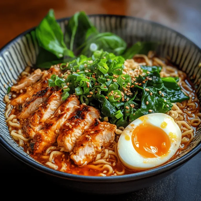 In recent years, ramen has taken the culinary world by storm, evolving from a humble Japanese street food into a global sensation. This beloved noodle soup, known for its rich broth and various toppings, has inspired countless interpretations across cultures. One standout version that's gaining traction is Fiery Chicken Ramen with Creamy Garlic Sauce. This unique twist not only offers a tantalizing kick but also features a luscious sauce that transforms the traditional ramen experience into something extraordinary.