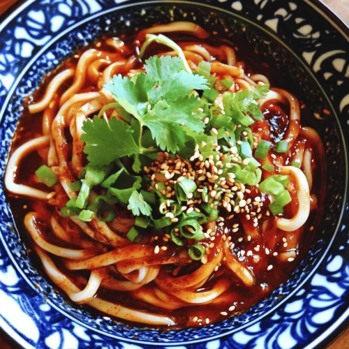 In the bustling world of quick meals, Spicy 10-Minute Chili Oil Udon Noodles stand out as a delicious and satisfying option. This dish combines the heartiness of udon noodles with a burst of flavor from a rich, spicy sauce, making it a perfect choice for lunch or dinner. With just a handful of ingredients and minimal cooking time, this recipe is not only easy to follow but also incredibly versatile. Whether you're a busy professional seeking a quick meal or a culinary enthusiast looking to whip up something special, these udon noodles will surely impress.