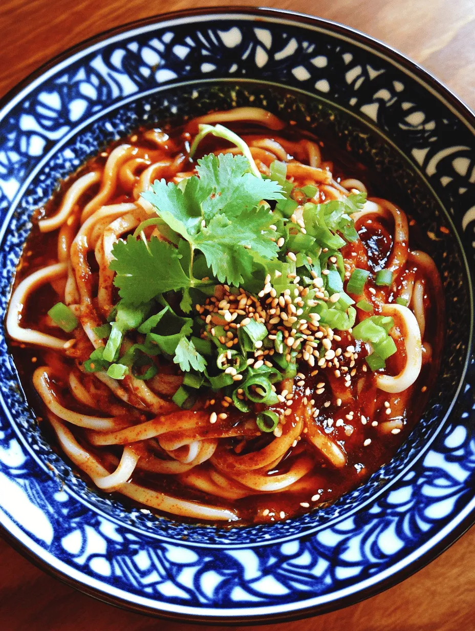 In the bustling world of quick meals, Spicy 10-Minute Chili Oil Udon Noodles stand out as a delicious and satisfying option. This dish combines the heartiness of udon noodles with a burst of flavor from a rich, spicy sauce, making it a perfect choice for lunch or dinner. With just a handful of ingredients and minimal cooking time, this recipe is not only easy to follow but also incredibly versatile. Whether you're a busy professional seeking a quick meal or a culinary enthusiast looking to whip up something special, these udon noodles will surely impress.