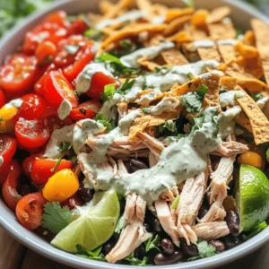 At the heart of the Zesty Spicy Southwest Chicken Salad is chicken, a versatile and lean protein that serves as a fantastic foundation for this dish. Opting for cooked chicken breast is essential as it offers a great source of protein while remaining relatively low in fat. Chicken breast is also incredibly easy to cook and can be seasoned to match the spicy Southwest theme of the salad.