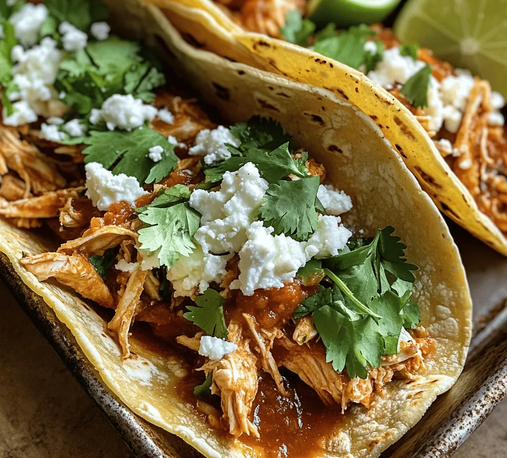 If you're searching for a vibrant and flavorful addition to your taco repertoire, look no further than Chicken Tinga Tacos. This traditional Mexican dish has gained immense popularity around the world, known for its rich, smoky flavors and tender chicken that are enveloped in warm tortillas. Chicken Tinga, a dish that originated from the Puebla region of Mexico, showcases the heart and soul of Mexican cuisine, where fresh ingredients and bold flavors reign supreme.