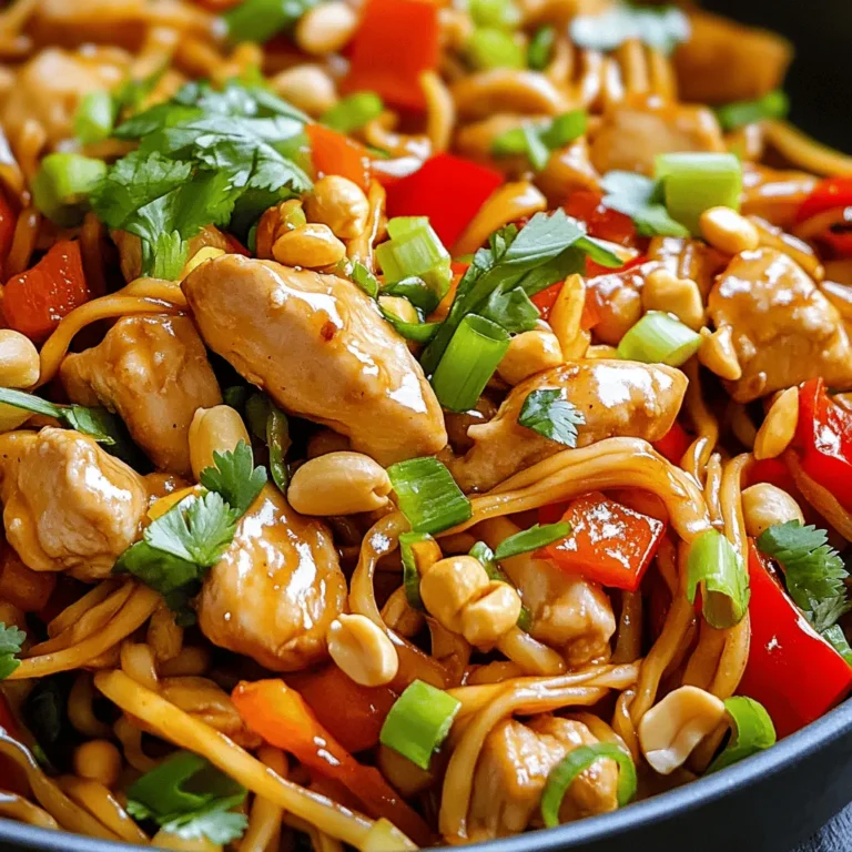 Kung Pao Chicken Noodles is a delightful dish that has captured the hearts of food enthusiasts around the world. Originating from the Sichuan province of China, this dish combines the rich and bold flavors of traditional Kung Pao Chicken with the comforting texture of noodles, creating a satisfying meal that appeals to both Asian and Western palates. The harmony of taste, texture, and aroma makes Kung Pao Chicken Noodles not just a dish, but an experience.