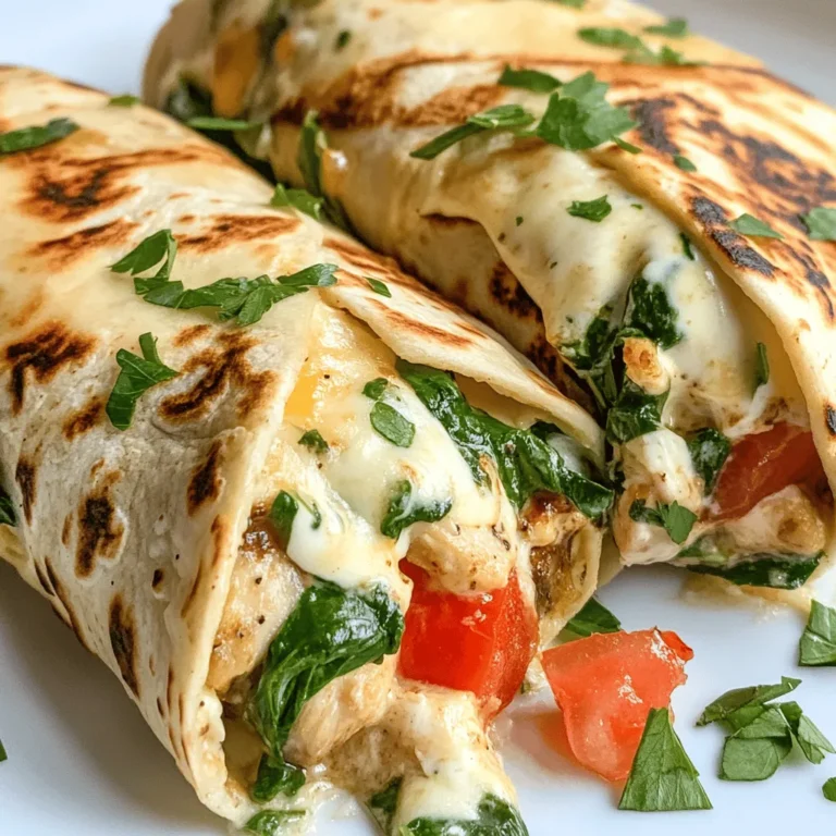 Wraps have become a staple in contemporary cooking, beloved for their versatility and ease of preparation. From quick lunches to satisfying dinners, wraps offer a convenient way to enjoy a variety of flavors and ingredients, all while being portable and easy to eat. Among the many delicious options available, Cheesy Garlic Chicken Wraps stand out as a particularly appealing choice. These wraps combine the rich, comforting flavors of cheese and garlic with tender chicken, making them the perfect comfort food for any occasion.
