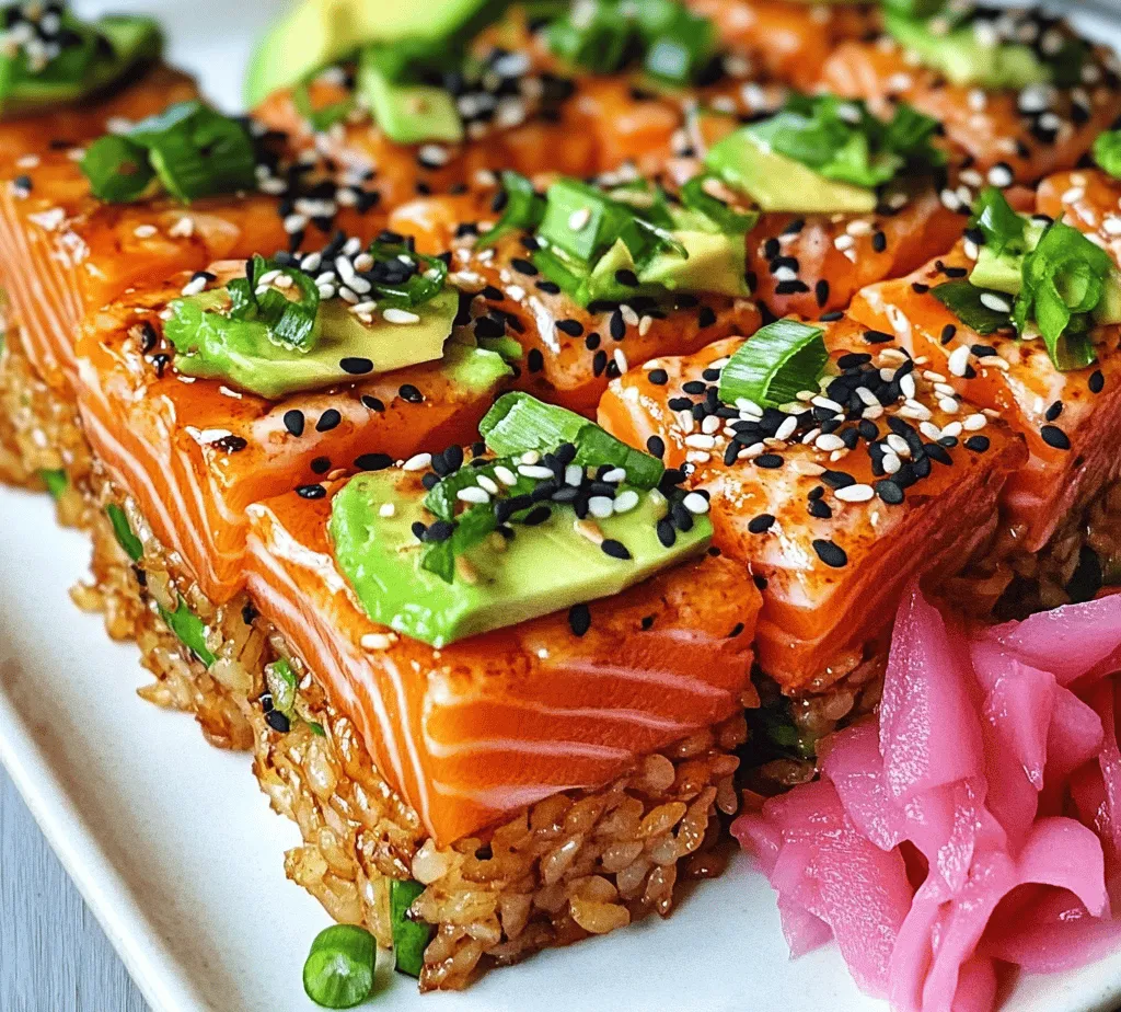 In the ever-evolving world of culinary trends, Salmon Crispy Rice has emerged as a standout dish that beautifully marries traditional sushi elements with a modern twist. This innovative creation features a base of crispy sushi rice topped with fresh salmon, offering a delightful combination of flavors and textures that is both satisfying and visually appealing. As more people discover the joys of this dish, it's quickly gaining popularity in both upscale restaurants and home kitchens, making it a perfect choice for a variety of dining occasions, from casual gatherings to formal celebrations.