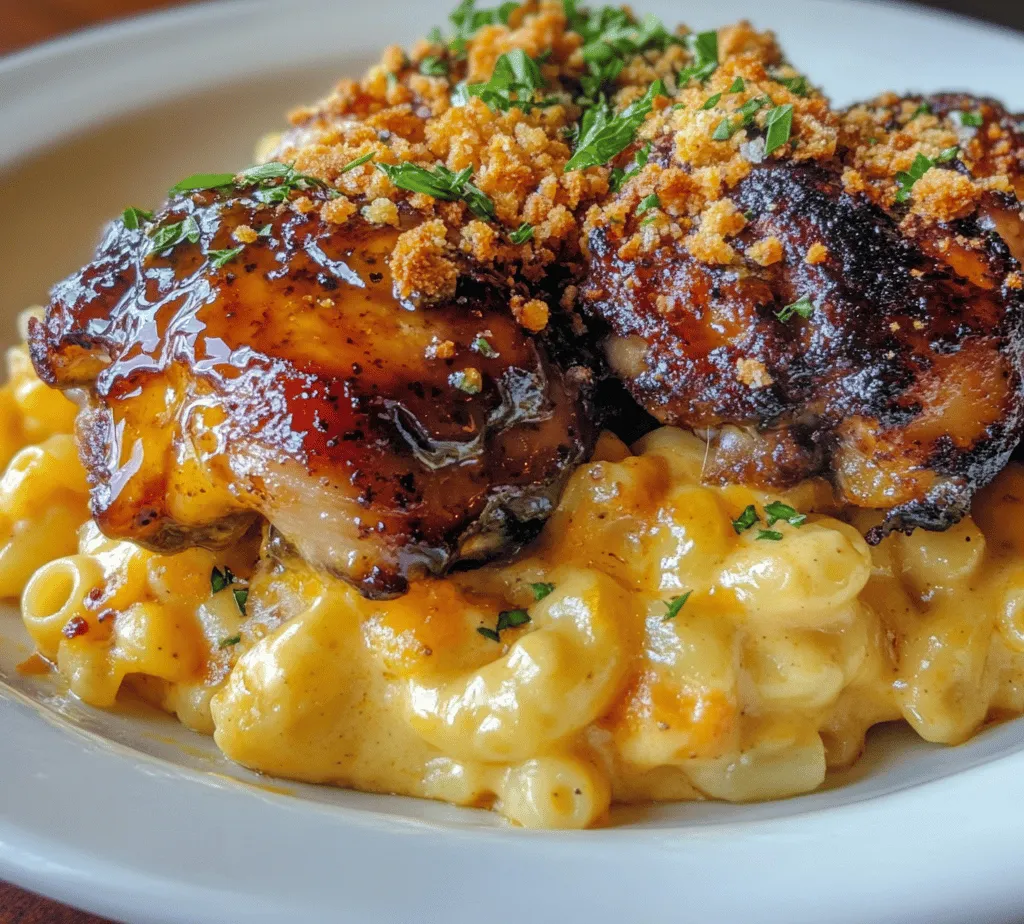 If you’re on the hunt for a dish that beautifully marries comfort food with bold flavors, look no further than Sweet and Spicy Honey Pepper Chicken with Creamy Macaroni Cheese. This delightful recipe captivates the palate with its enticing combination of sweetness from honey, heat from pepper, and the rich creaminess of mac and cheese. It's the kind of meal that not only satisfies hunger but also warms the heart, making it perfect for family dinners or gatherings with friends.