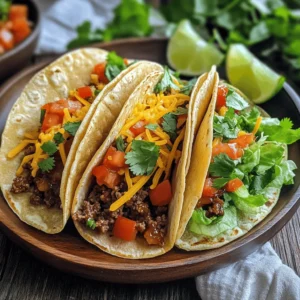 Introducing Garlic Butter Honey BBQ Beef Tacos—a culinary delight that perfectly marries the richness of garlic butter with the sweet and smoky flavors of honey and barbecue sauce. This dish is more than just a meal; it represents a harmony of flavors that tantalizes the taste buds and provides a satisfying experience. In a world where time is often of the essence, the importance of quick and easy meals cannot be overstated. These tacos come together in no time, making them a perfect choice for busy weeknights or impromptu gatherings.