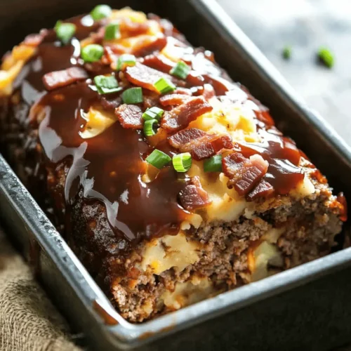 When it comes to comfort food, few dishes evoke the warmth and nostalgia of a well-made meatloaf. This quintessential dish is a staple in many households, often associated with family gatherings and home-cooked meals. However, if you're looking to elevate this classic, the Ultimate Loaded Potato Meatloaf is a game-changer. Imagine combining the tender, savory goodness of ground beef with the creamy, rich flavors of loaded mashed potatoes—complete with cheese, bacon, and green onions. This recipe is not just about satisfying hunger; it's about bringing everyone together around the dinner table, sharing stories, and enjoying hearty, soul-soothing flavors.