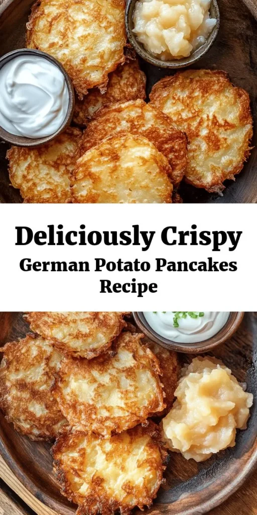 Discover the delightful taste of crispy German Kartoffelpuffer! These delicious potato pancakes are easy to make with just a few ingredients. Peel and grate potatoes, mix in onion, eggs, and flour, then fry until golden brown for the perfect crunch. Serve them with applesauce or sour cream for an authentic touch. This recipe is perfect for a cozy meal or a fun gathering. Enjoy your taste of Germany in just 40 minutes!